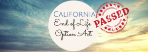 California End of Life Options Act logo